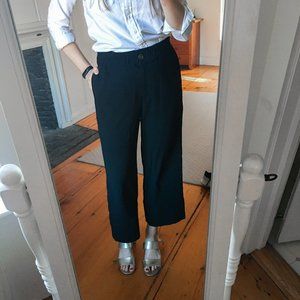 J.Crew Black Trouser Flare Pants